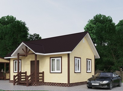 Купить дом 8 на 8 в каменке цена от 841023 руб