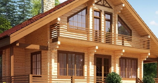 Двухэтажный дом 150 кв м с террасой и гаражом в каменке - Строй-Кам от 134979 руб.
